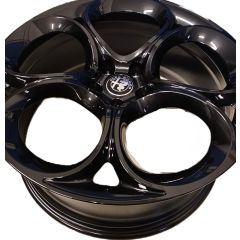 Set di 4 cerchi originali antracite lucido per Stelvio da 20"
