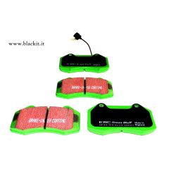 PASTIGLIE FRENO EBC VERDI per Fiat 500 / Punto EVO  - ANTERIORI