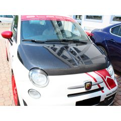 Cofano in carbonio per 500 o 595 Abarth