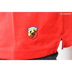Polo manica corta Abarth very Vintage rossa XL