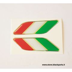 Adesivo resinato bandiera Italia
