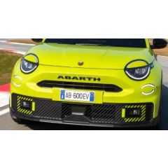 Logo Abarth anteriore 600e
