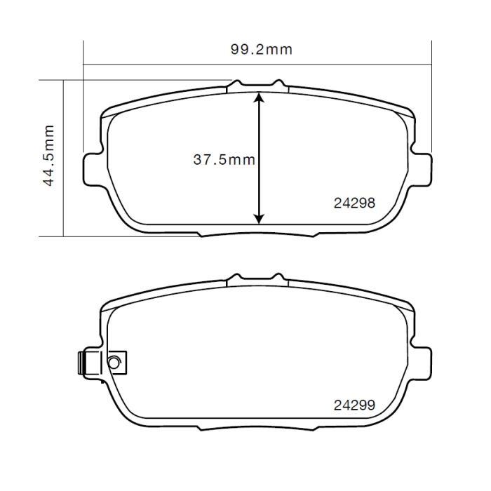 Set di pastiglie freno BREMBO Xtra P 85 041X, anteriore per Audi, Seat, Skoda
