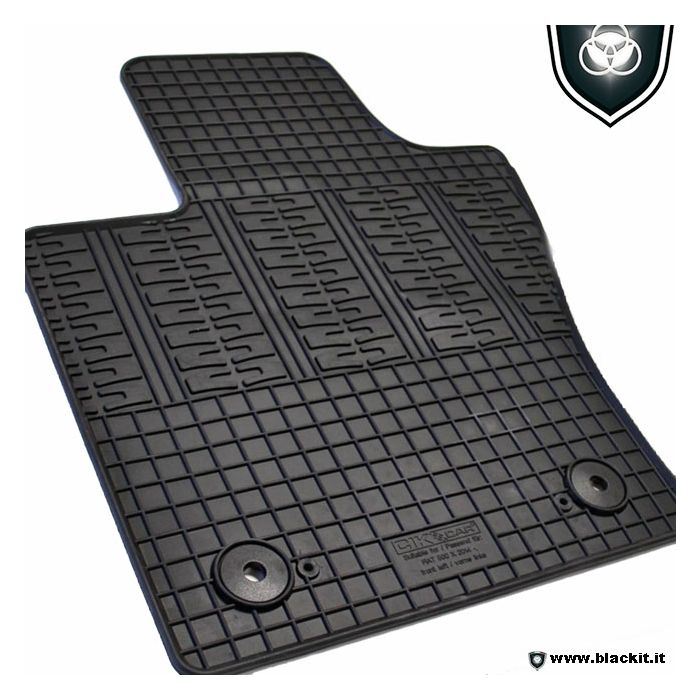Tappetini in Gomma e Vasca Bagagliaio Originali Fiat 500X - Linea Originale