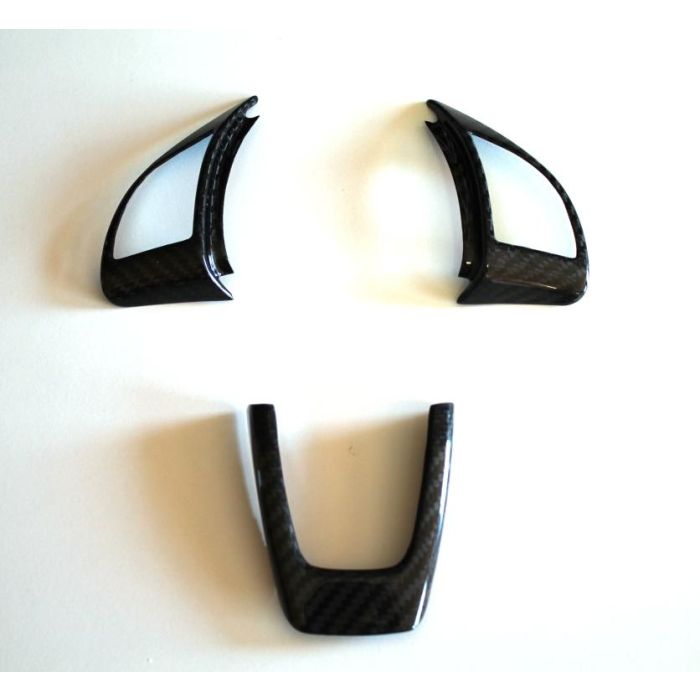 Modanatura Volante Honda Civic (2012-2015) Fibra Di Carbonio